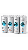 Cerveja Light Lager - American Light Lager (fardo com 8 latas de 350 mL)