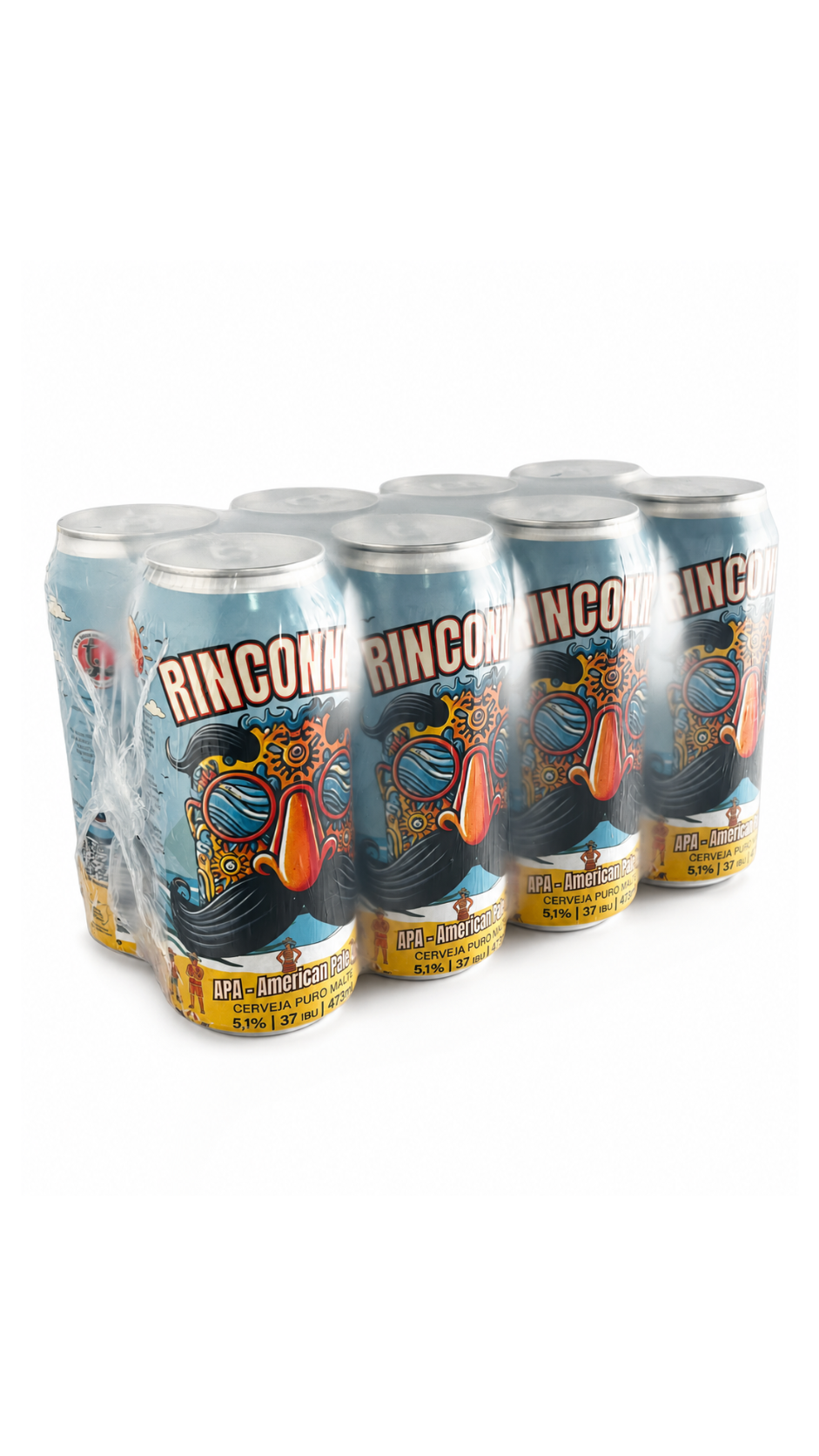 Cerveja Rinconnes - APA (fardo com 8 latas de 473 mL)
