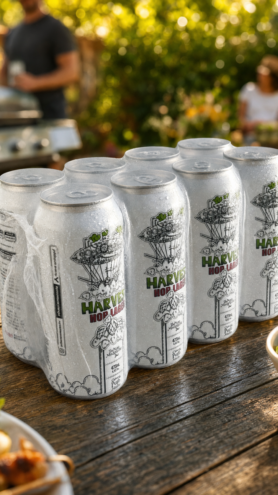 Cerveja Harvest - Hop Lager (lata de 473 mL)