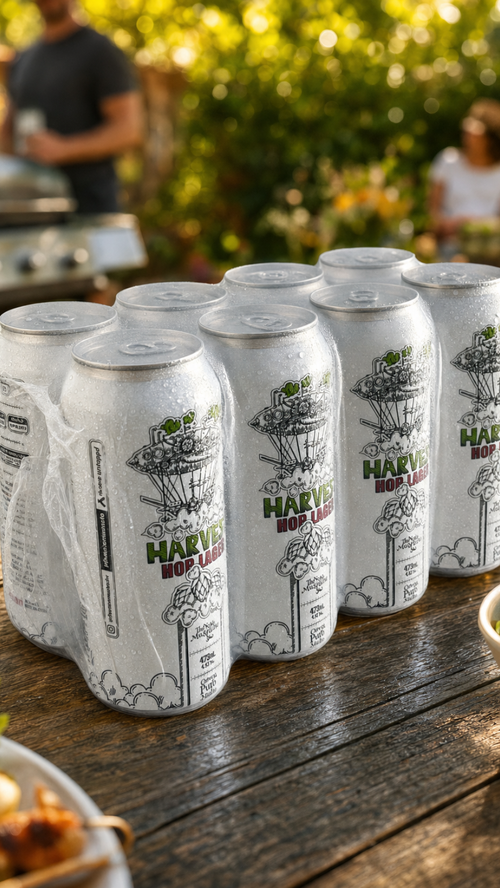 Cerveja Harvest - Hop Lager (lata de 473 mL)