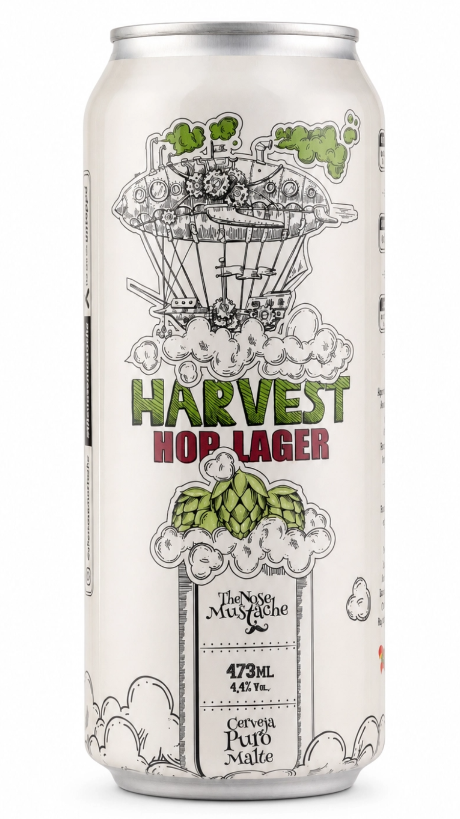 Cerveja Harvest - Hop Lager (lata de 473 mL)