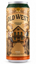 Cerveja Old West - Premium Lager (lata de 473 mL)