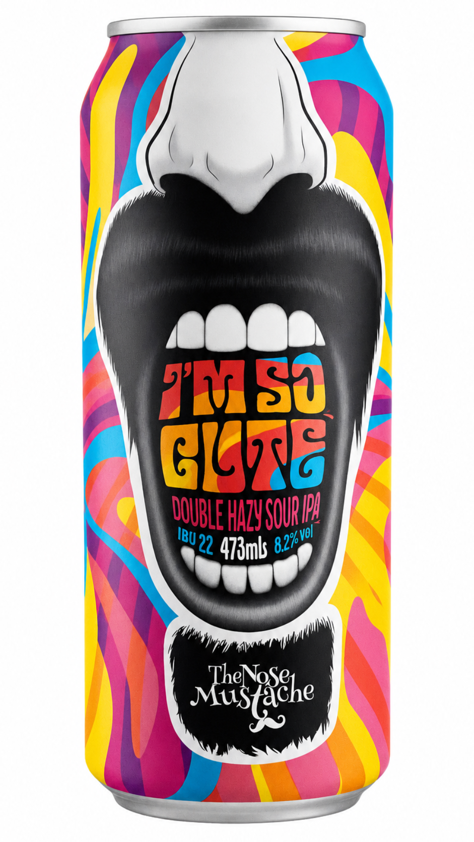 Cerveja I´m So Cute - Double Sour Hazy IPA (lata de 473 mL)