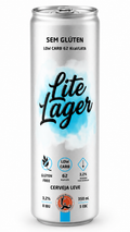 Cerveja Lite Lager - American Light Lager (lata de 350 mL)