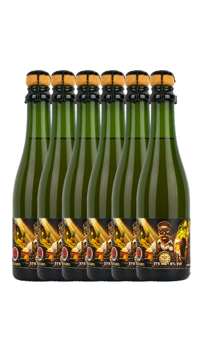 Cerveja Trópico Alquímico - Wood and Barrel-Aged Sour Beer (caixa com 6 garrafas de 375 mL)