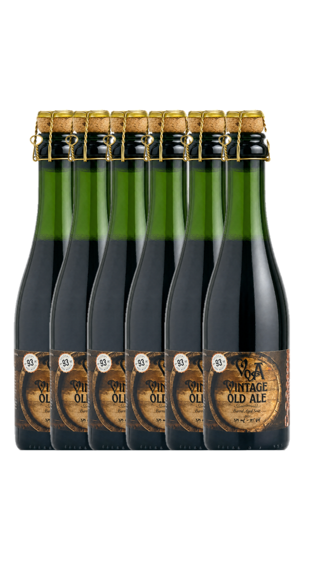 Cerveja Vintage Old Ale - Wood and Barrel-Aged Sour Beer (caixa com 6 garrafas de 375 mL)